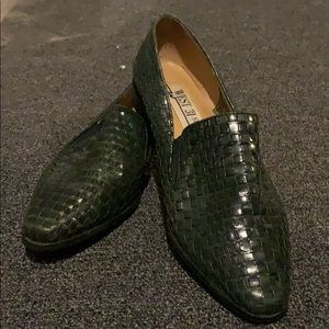 green loafers